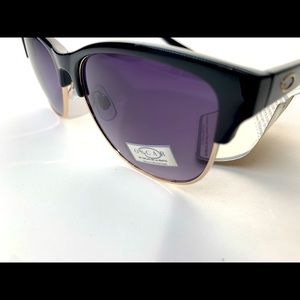 OSCAR DE LA RENTA SUNGLASSES, BLACK, NEW